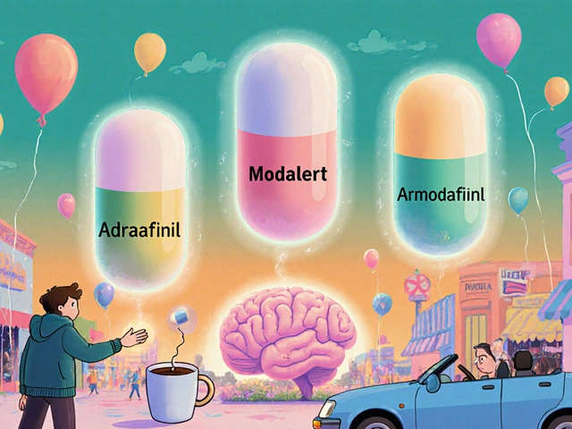 Modalert (Modafinil) vs. Common Wake‑Boost Alternatives - Full Comparison