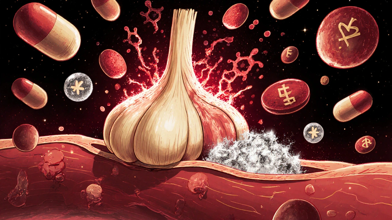 Garlic Supplements and Anticoagulants: What You Need to Know About Bleeding Risk