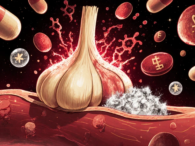 Garlic Supplements and Anticoagulants: What You Need to Know About Bleeding Risk