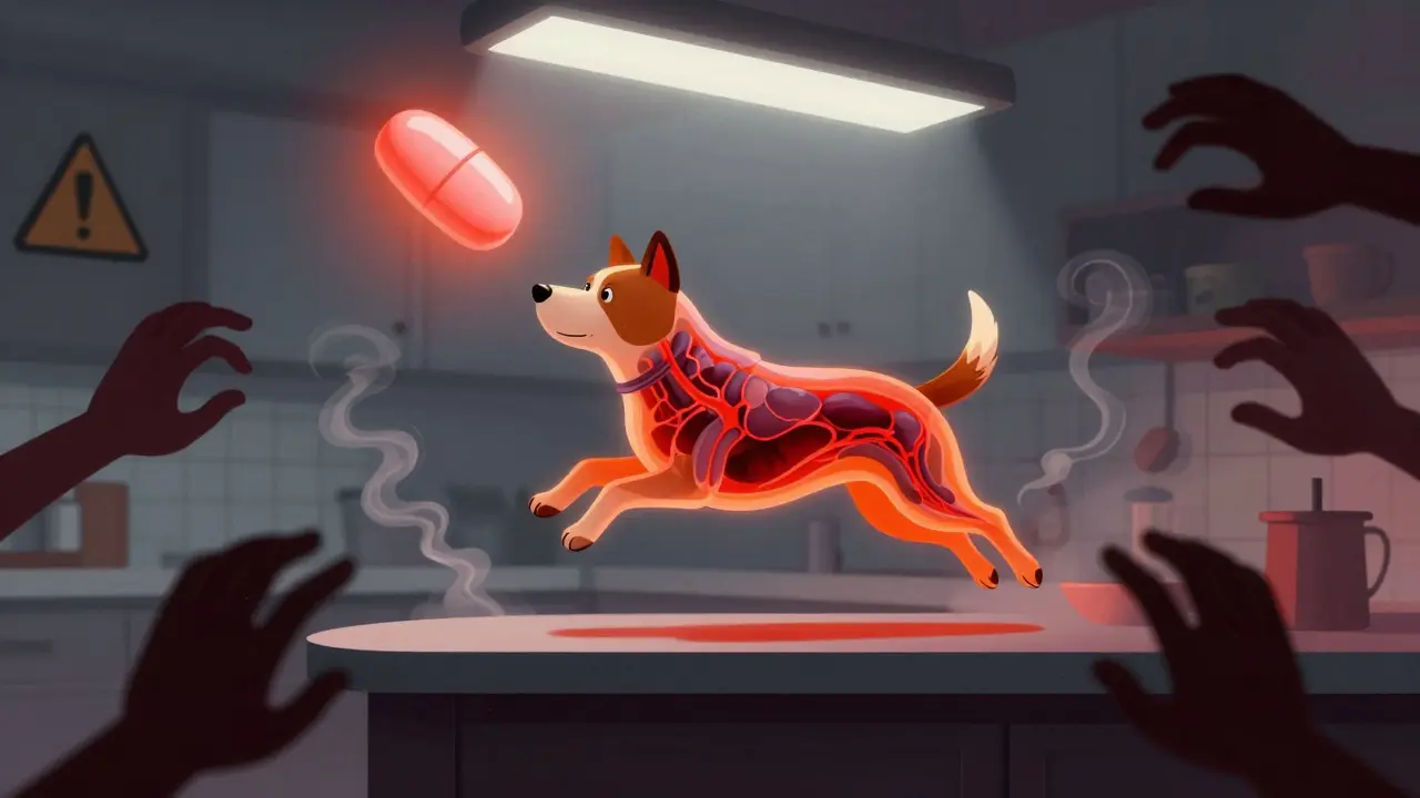 How to Recognize Overdose in Pets from Human Medications