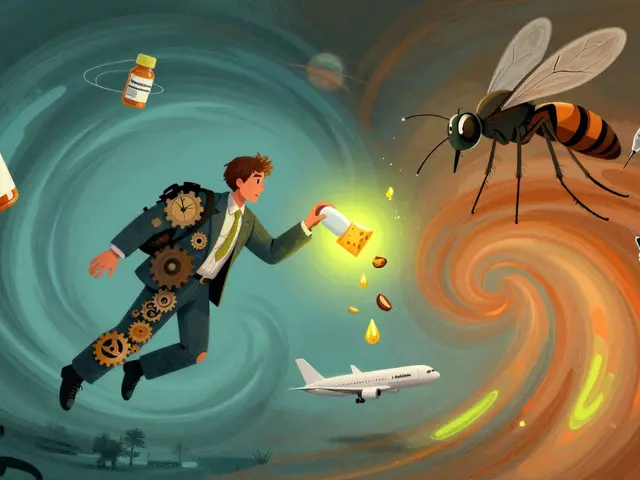 How to Time Antibiotics and Antimalarials Across Time Zones