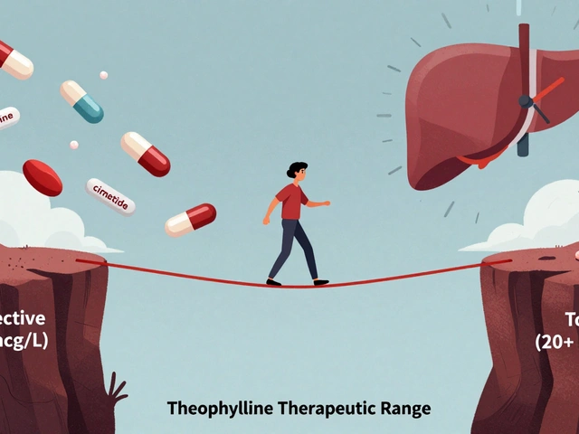 Theophylline Clearance: How Common Medications Can Trigger Dangerous Toxicity
