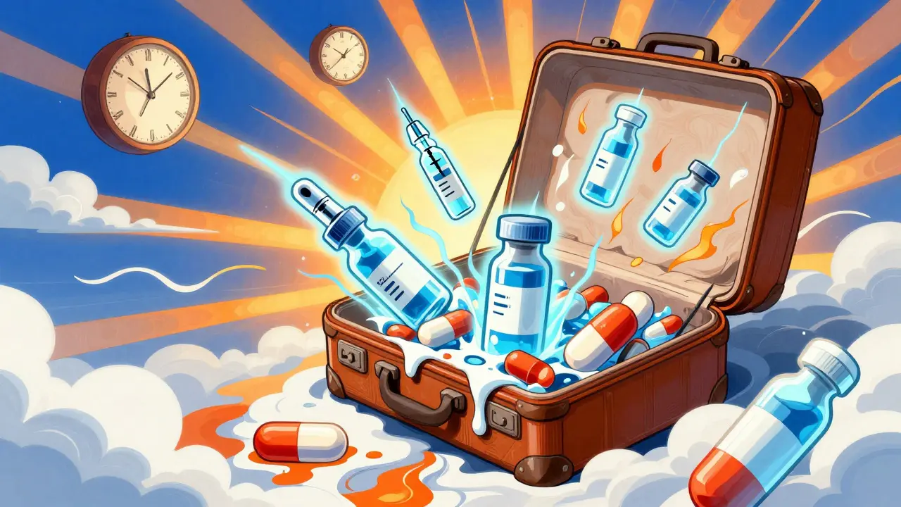 Travel Medication Plans: Time Zones, Storage, and Side Effect Prevention