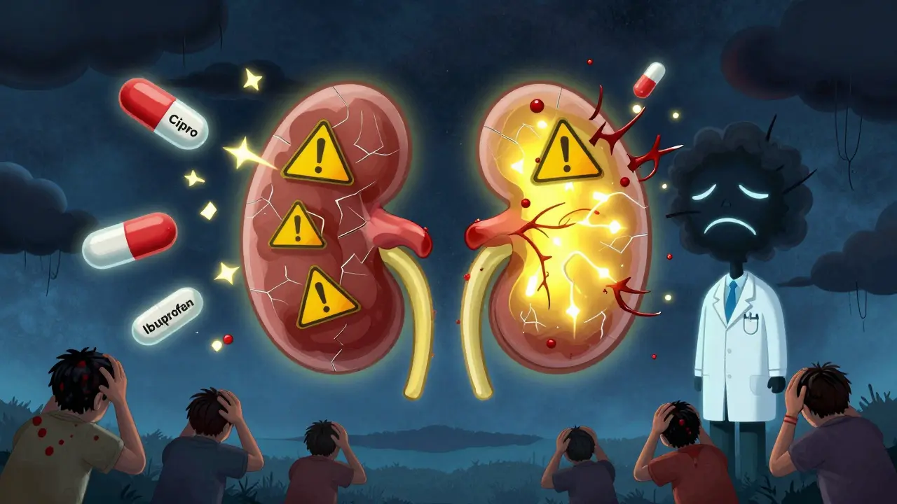 Fluoroquinolone Antibiotics and NSAIDs: Increased Neurologic and Renal Risks